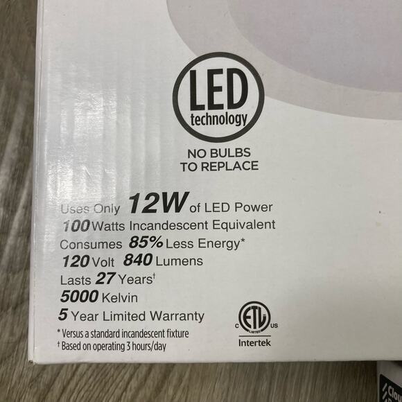 Cloudy Bay 7" LED Mini Flush Mount Light Fixture 3 Pack Indoor Outdoor CR190 - Picture 3 of 10